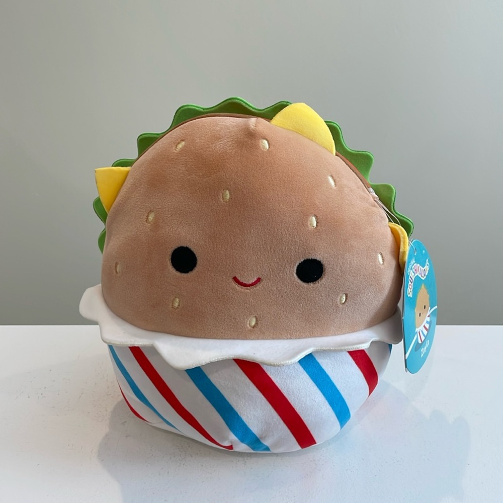 NWT 8” Zayla the Patriotic July 4th Sandwich 🥪Squishmallow